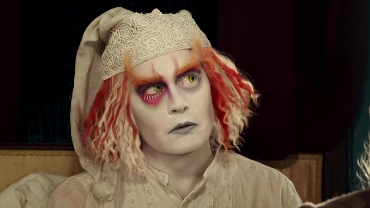 Cropped johnny depp Alice Through the Looking Glass 2016