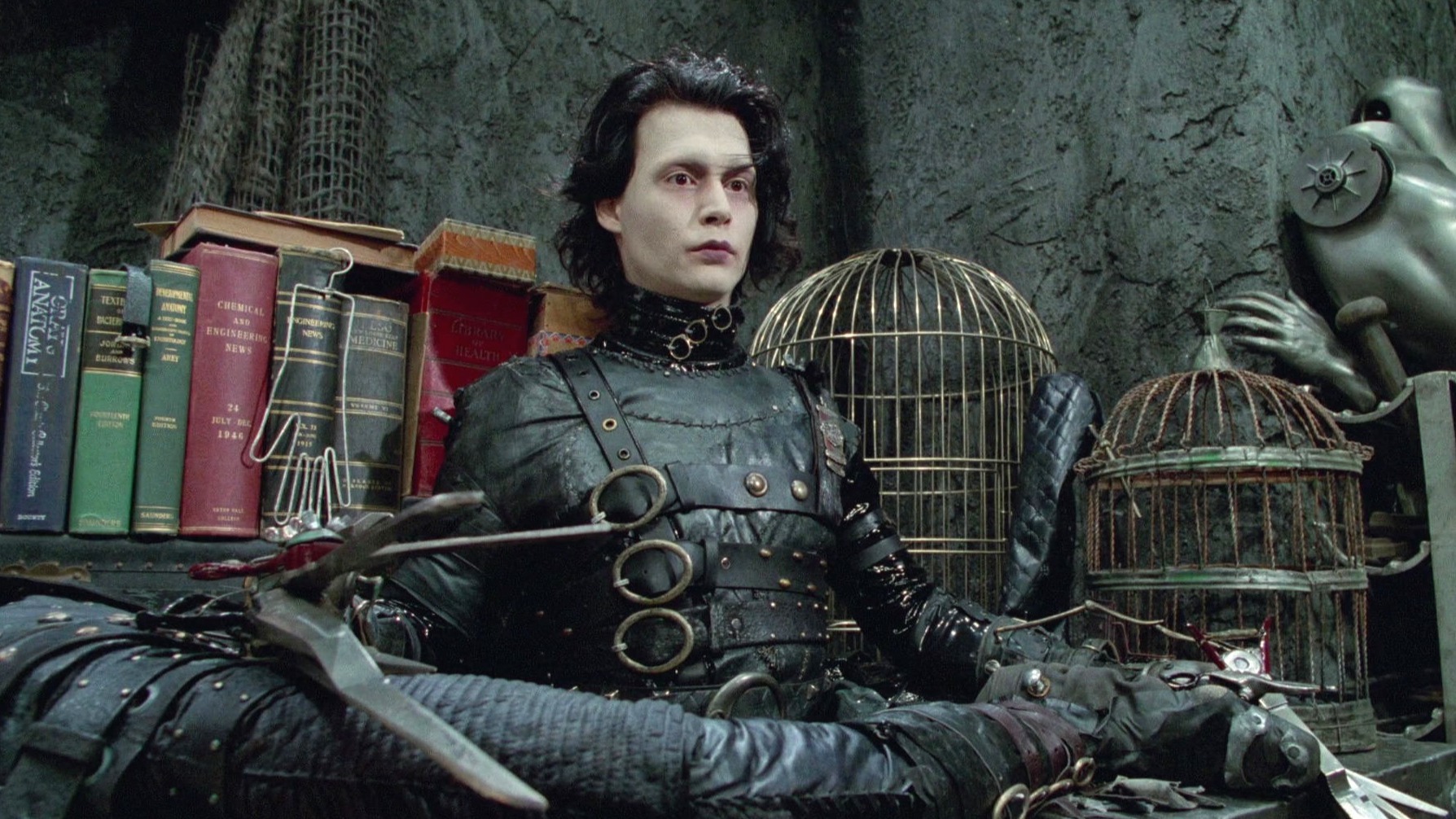 Cropped johnny depp Edward Scissorhands