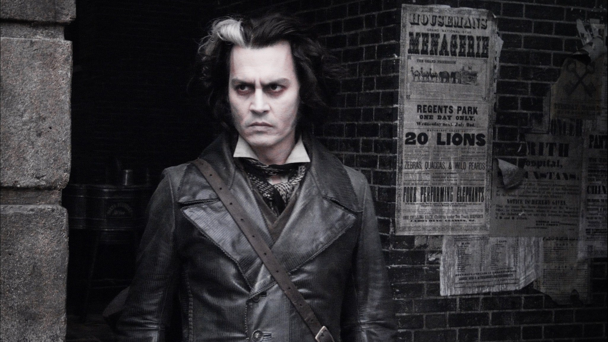 Cropped johnny depp Sweeney Todd The Demon Barber of Fleet Street 2007