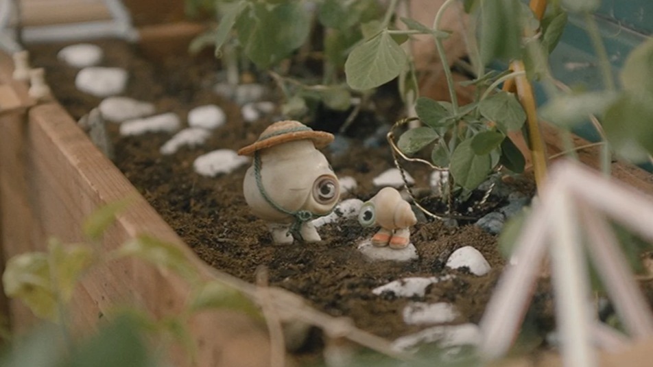 Cropped marcel the shell with shoes on 2021