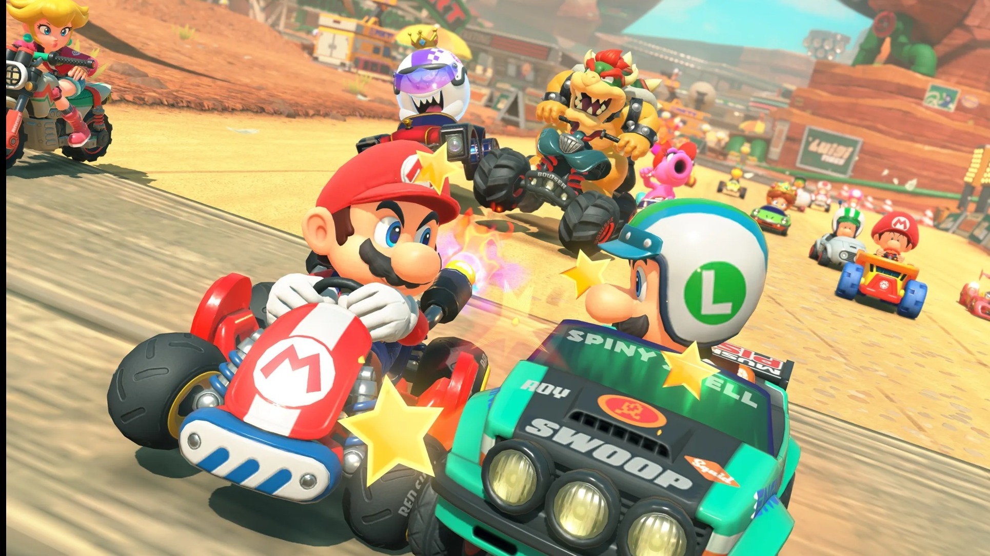 Cropped mario kart world