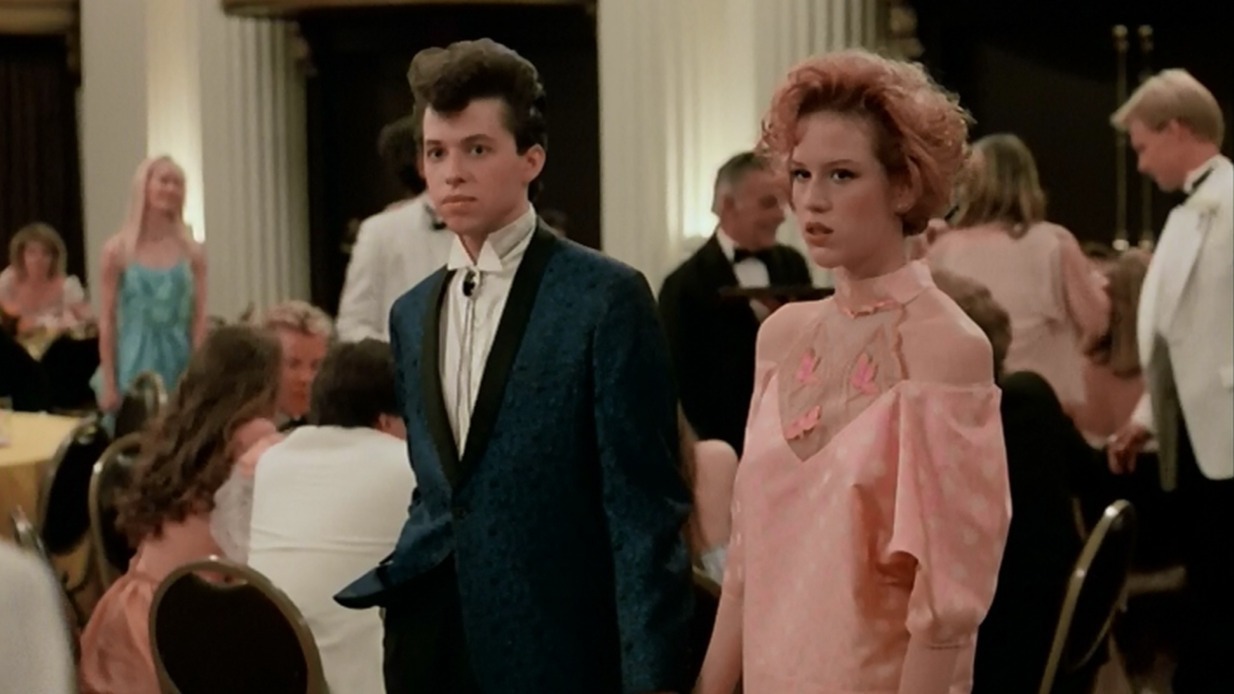 Cropped pretty in pink 1986