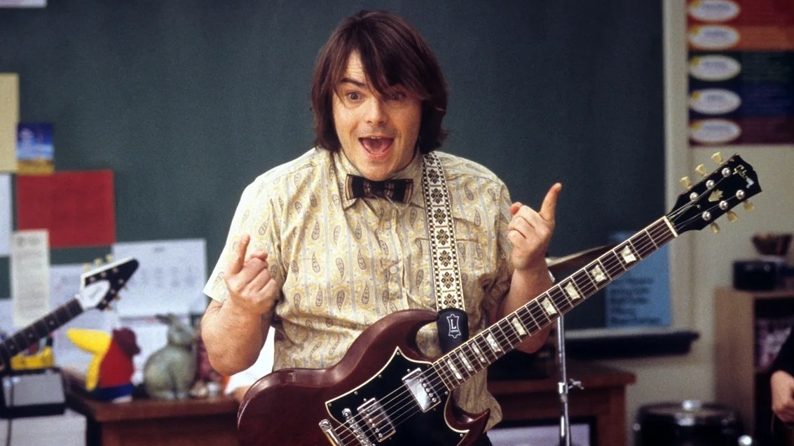 Cropped school of rock