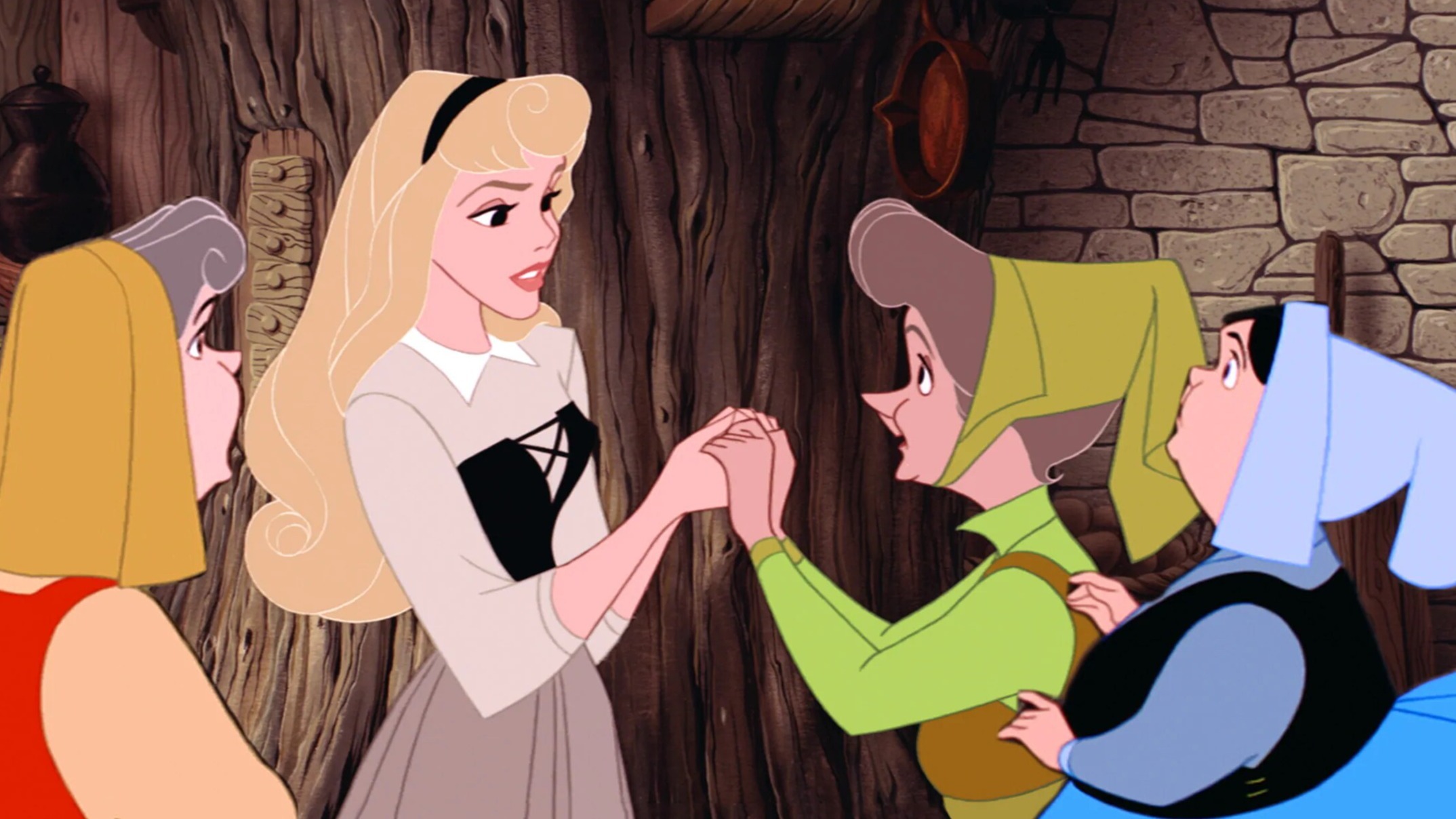 Cropped sleeping beauty aurora