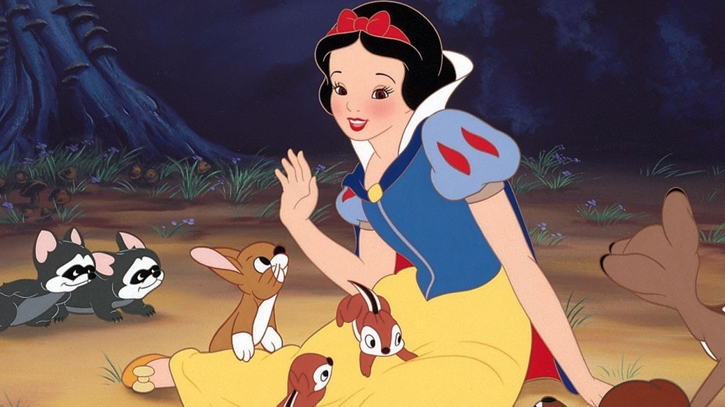 Cropped snow white