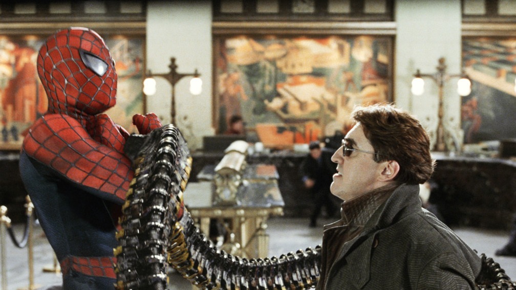 Cropped spider man 2
