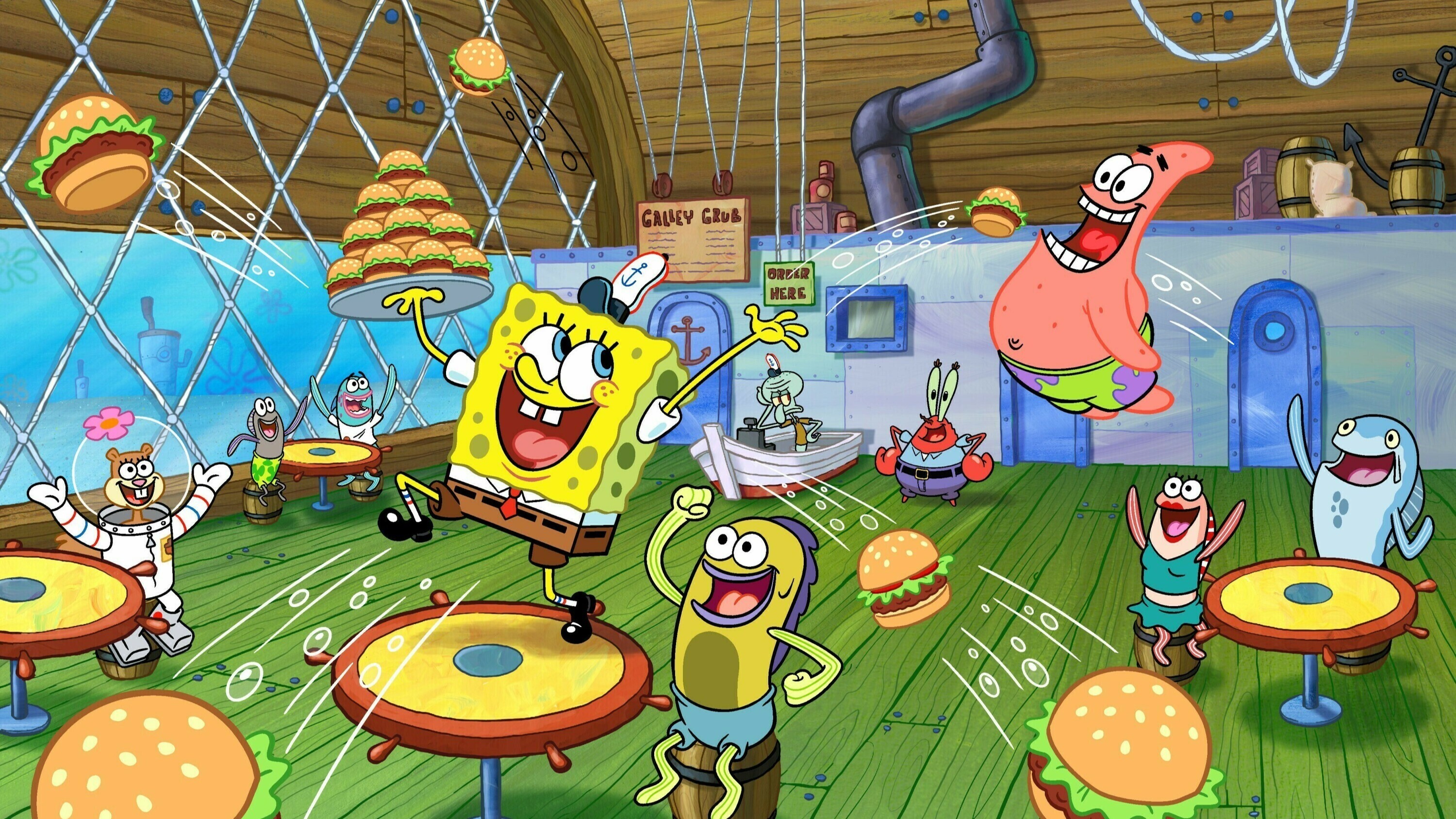 Cropped spongebob squarepants