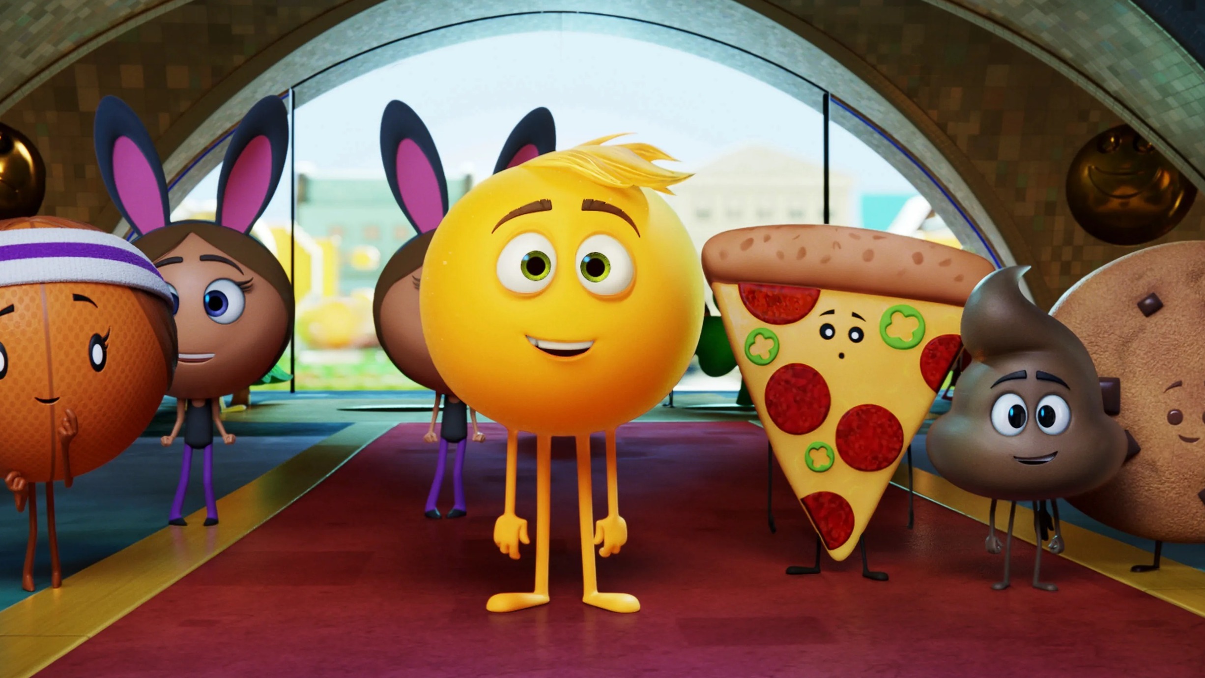 Cropped the emoji movie 2017