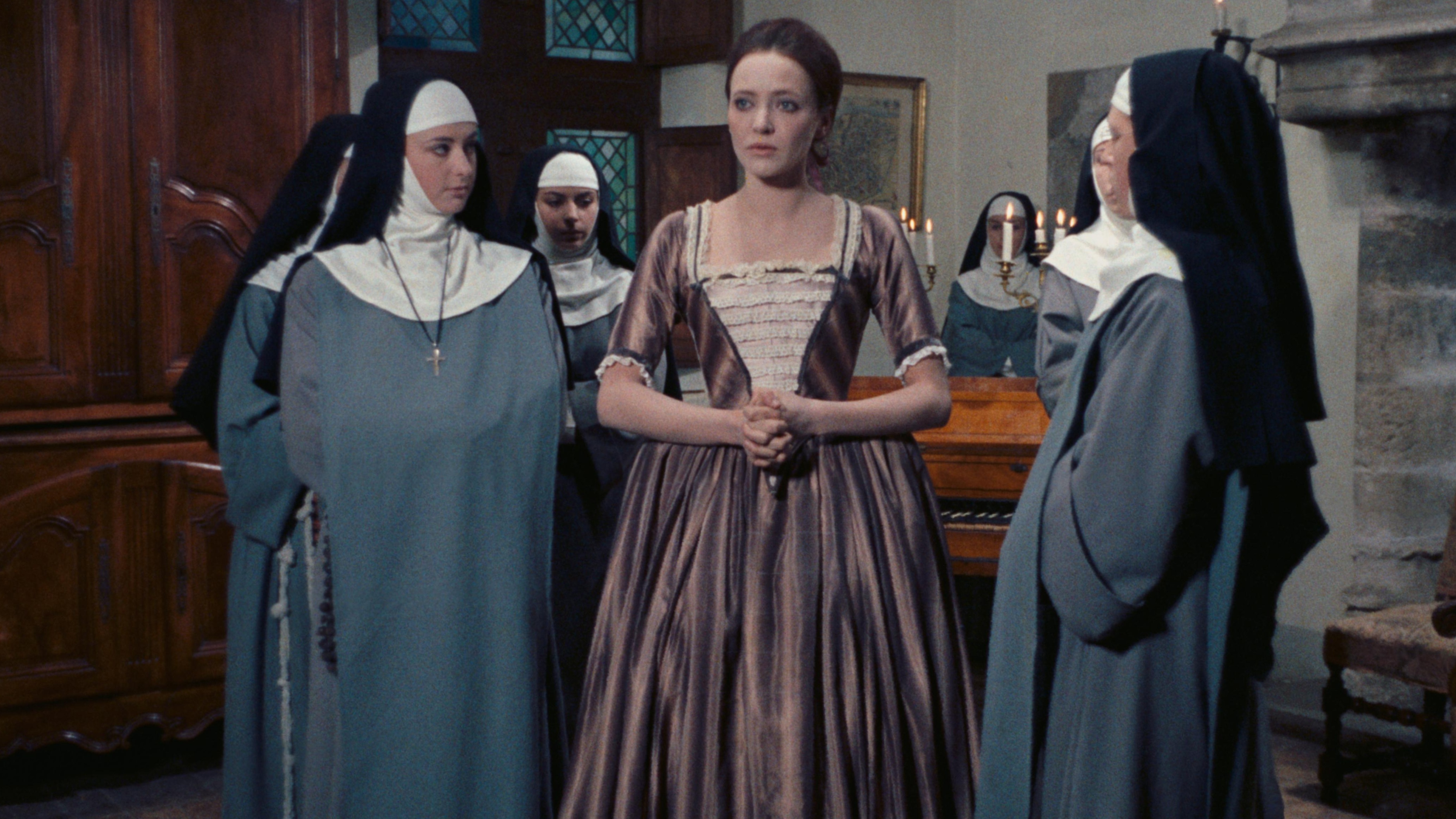 Cropped the nun