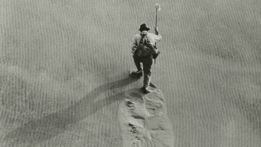 Cropped woman in the dunes 1964