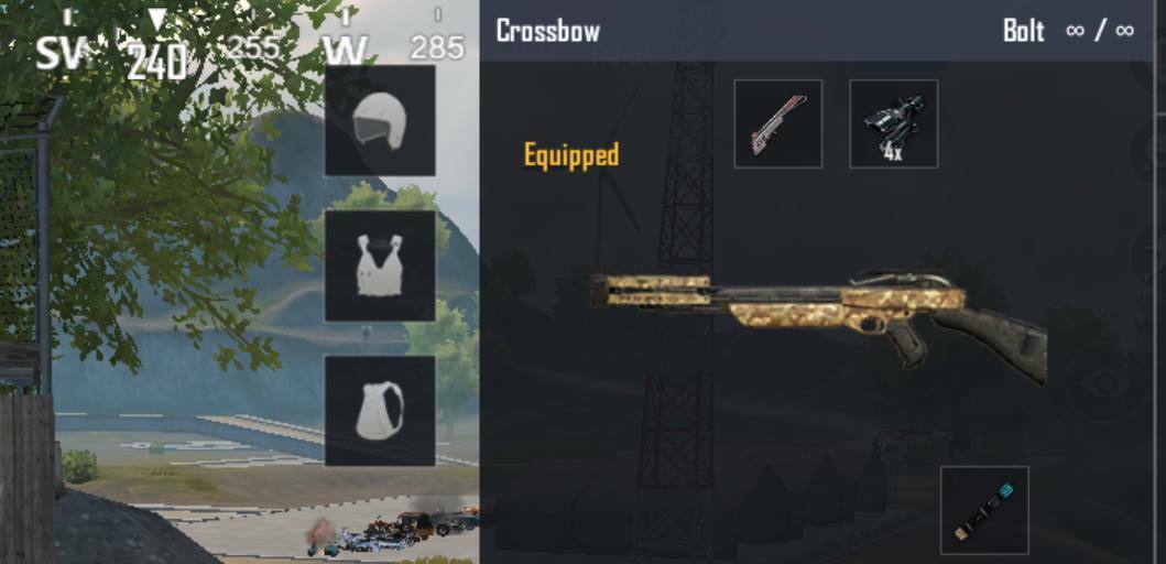 Лучшая комплектация арбалета в PUBG Mobile: полная настройка навесного оборудования