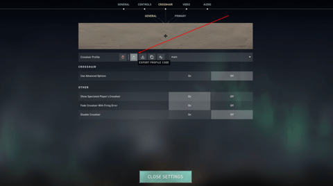 Crosshair guidez