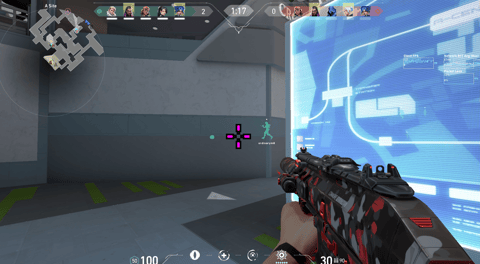 Crosshair screen