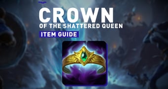 Crown of the shattered queen new mythic item lol 00000