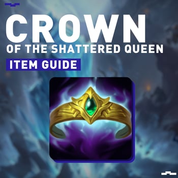 Crown of the shattered queen new mythic item lol 00000