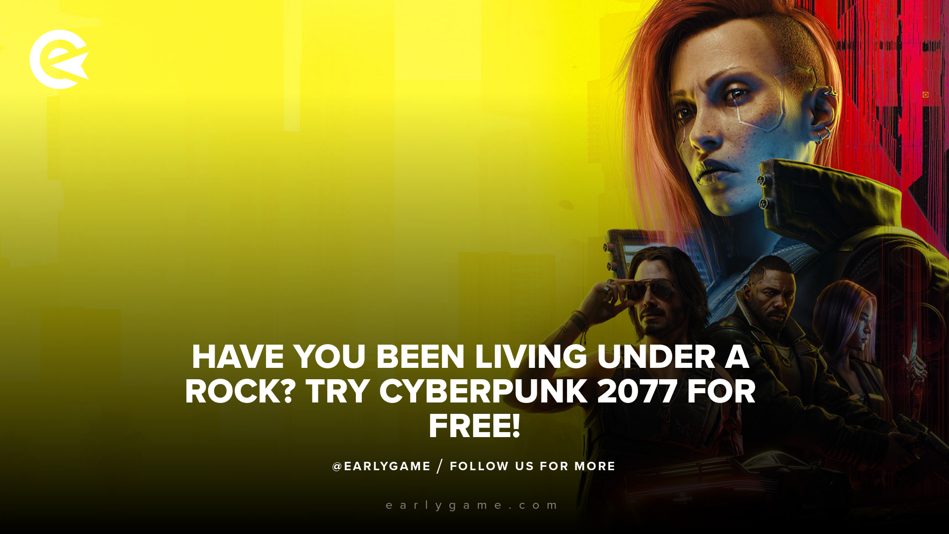 Играйте в Cyberpunk 2077 бесплатно этой Пасхой