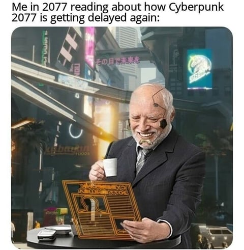 Cyberpunk release meme