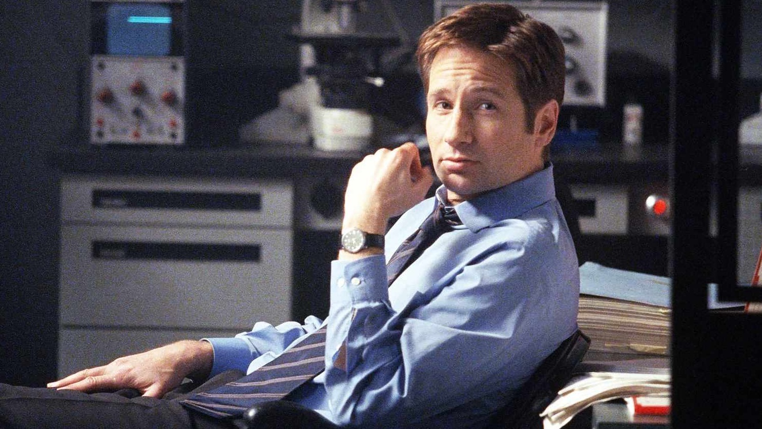David duchovny The X Files cropped processed by imagy