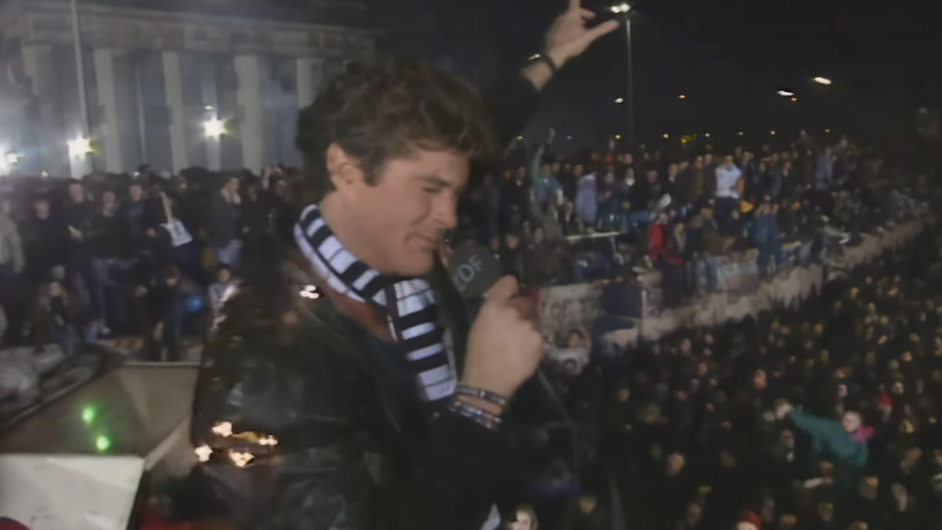 David hesselhof brandenburger tor