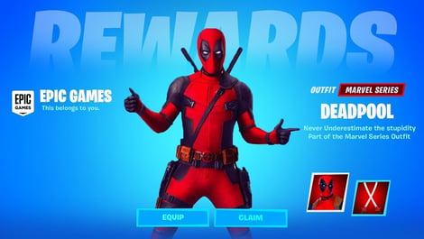 Deadpool fortnite marvel