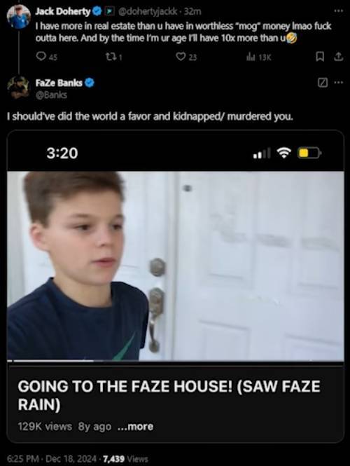 Deleted tweet banks