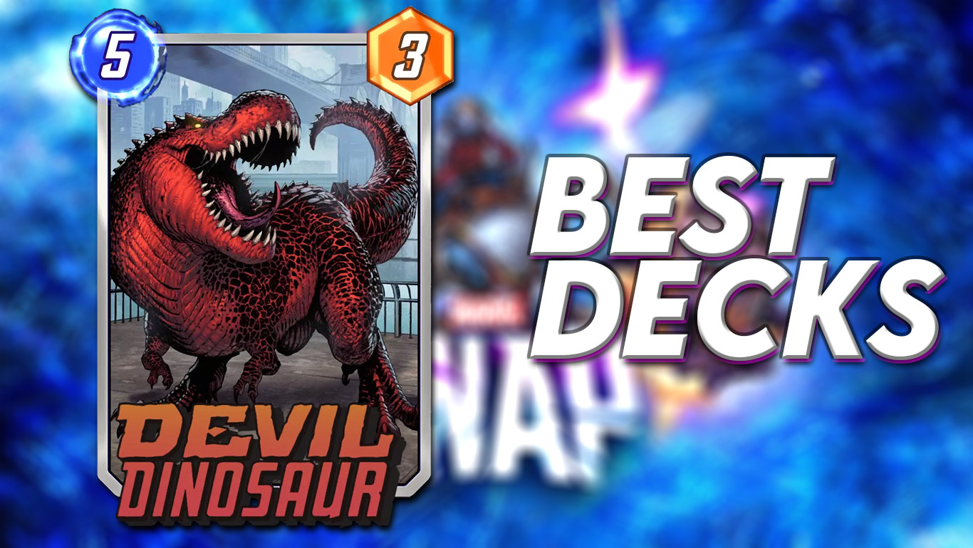 Best Devil Dinosaur Decks In Marvel Snap