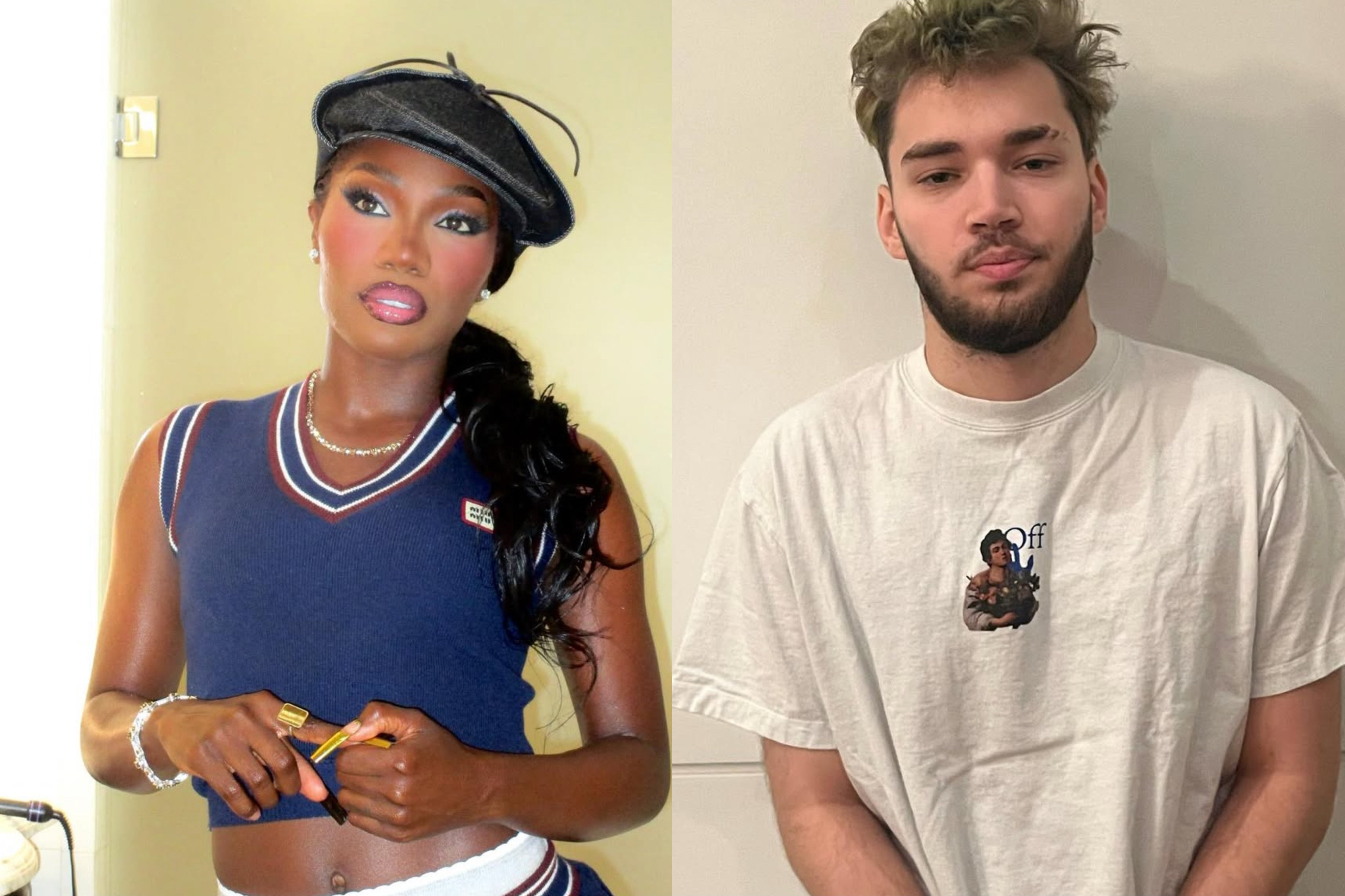Doechii x adin ross thumbnail