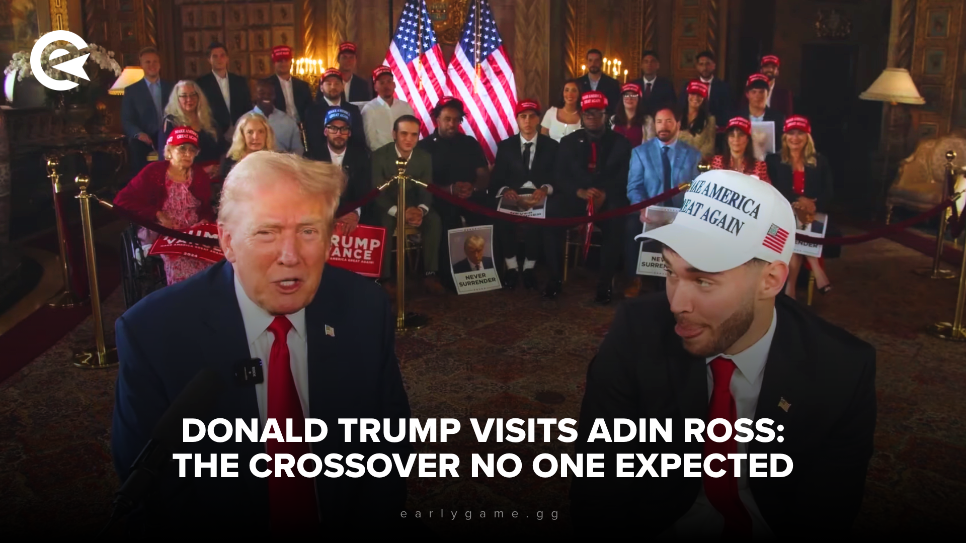 Donald Trump Visits Adin Ross: The Crossover No One Expected