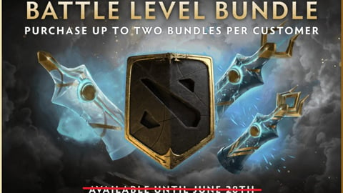 Dota 2 battle level bundle battle pass