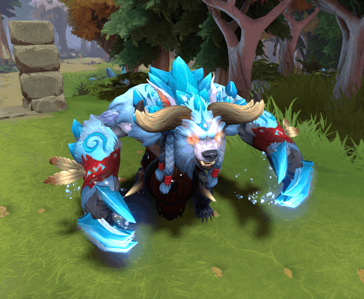 Dota 2 ursa hunter of the crystal drift
