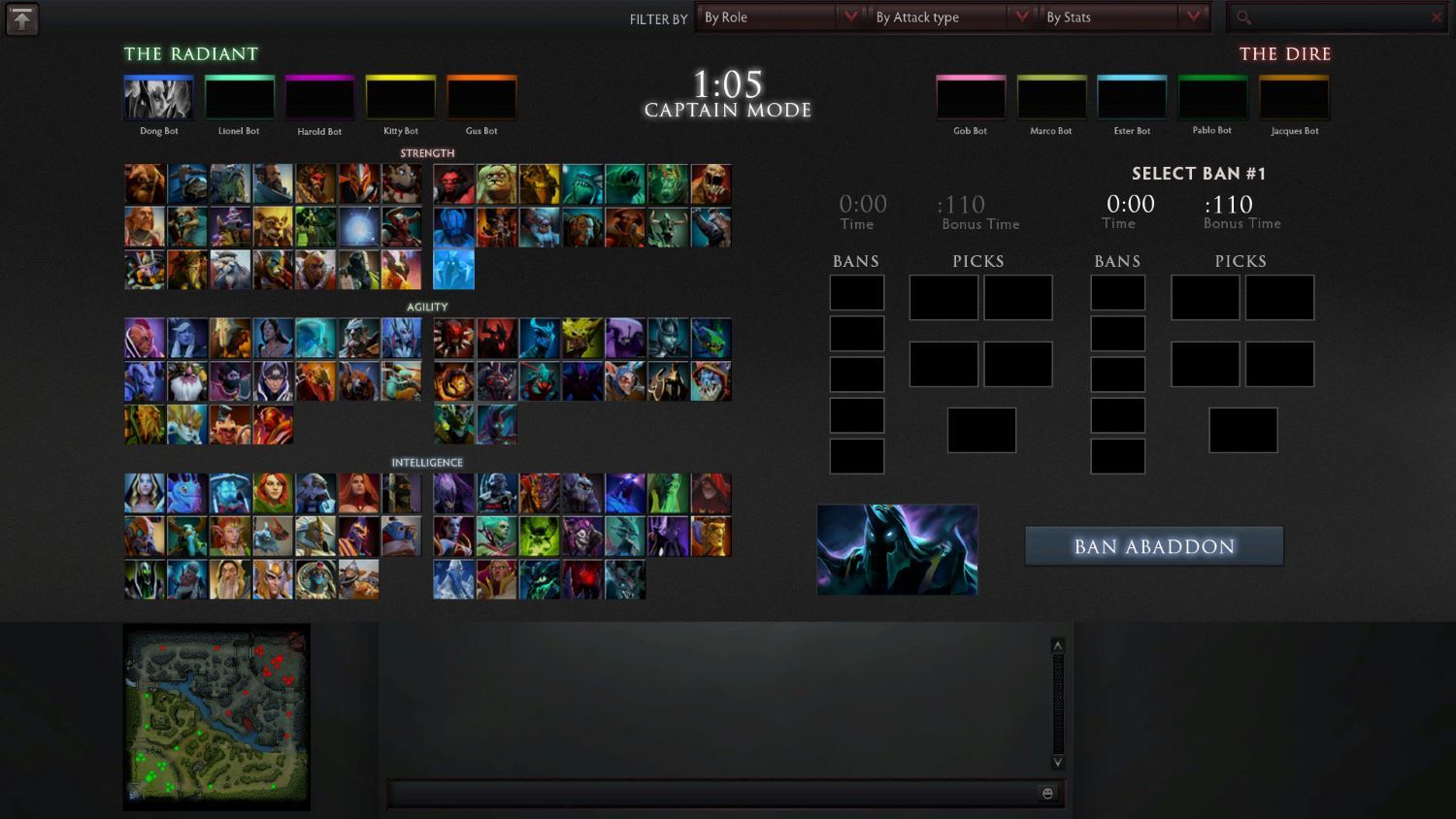 Dota all pick