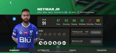 Ea fc moible neymar jr