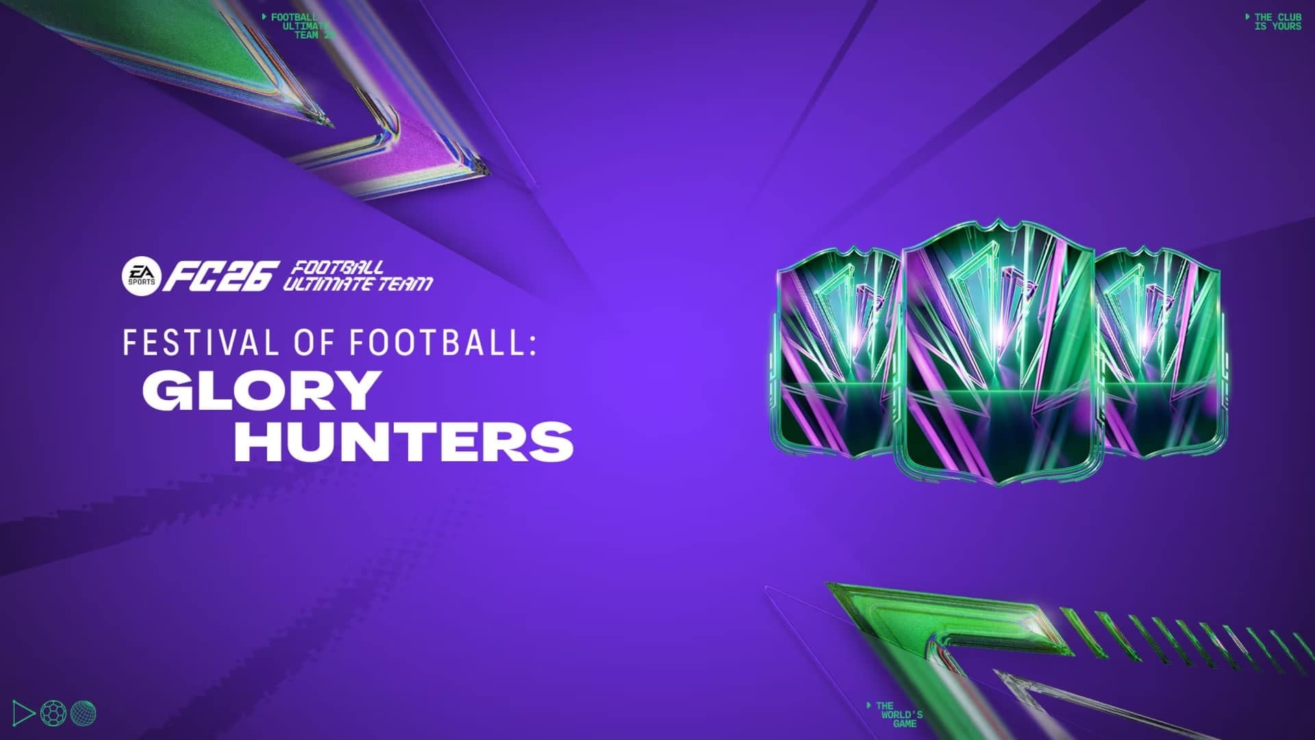 Ea sports fc 26 glory hunters affiche