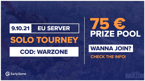 Earlygame october warzone tournament thumbnail