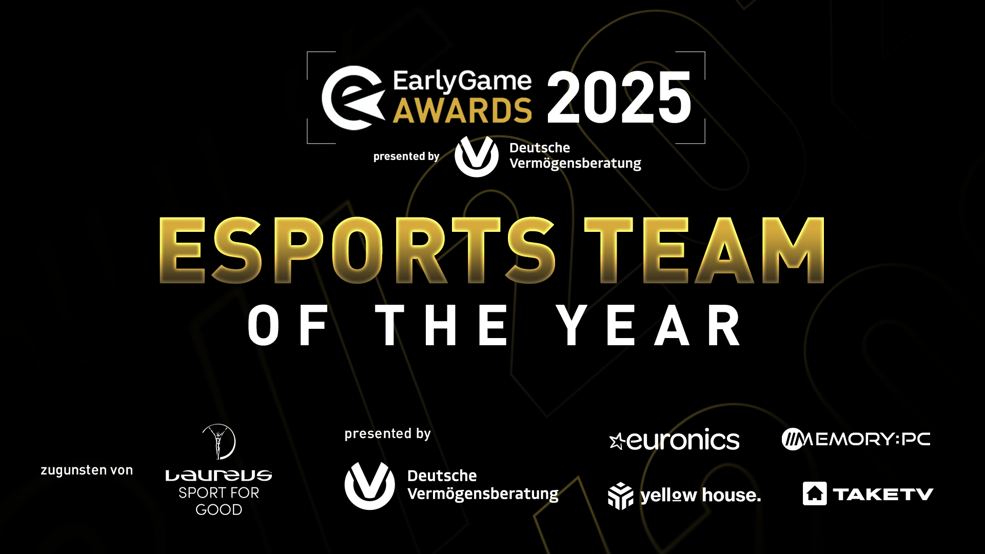 Eg awards 2025 thumbnail esports team DE
