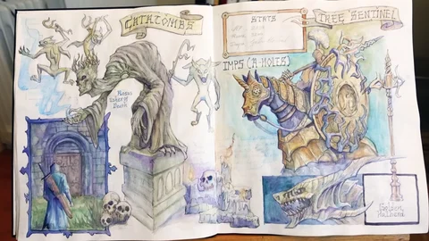 Elden ring sketchbook header