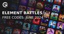 Element battles codes june