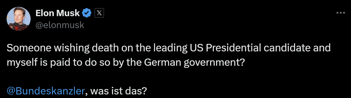 "It's Fantastic When Fascists Die" — State Funded German Comedian Implies He Wants Trump Dead