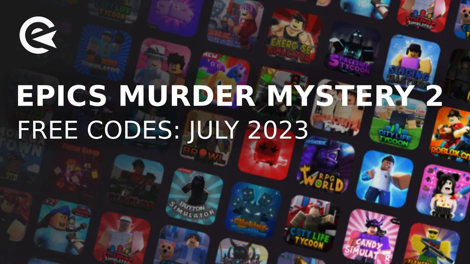 Murder Legends Codes - Roblox - December 2023 