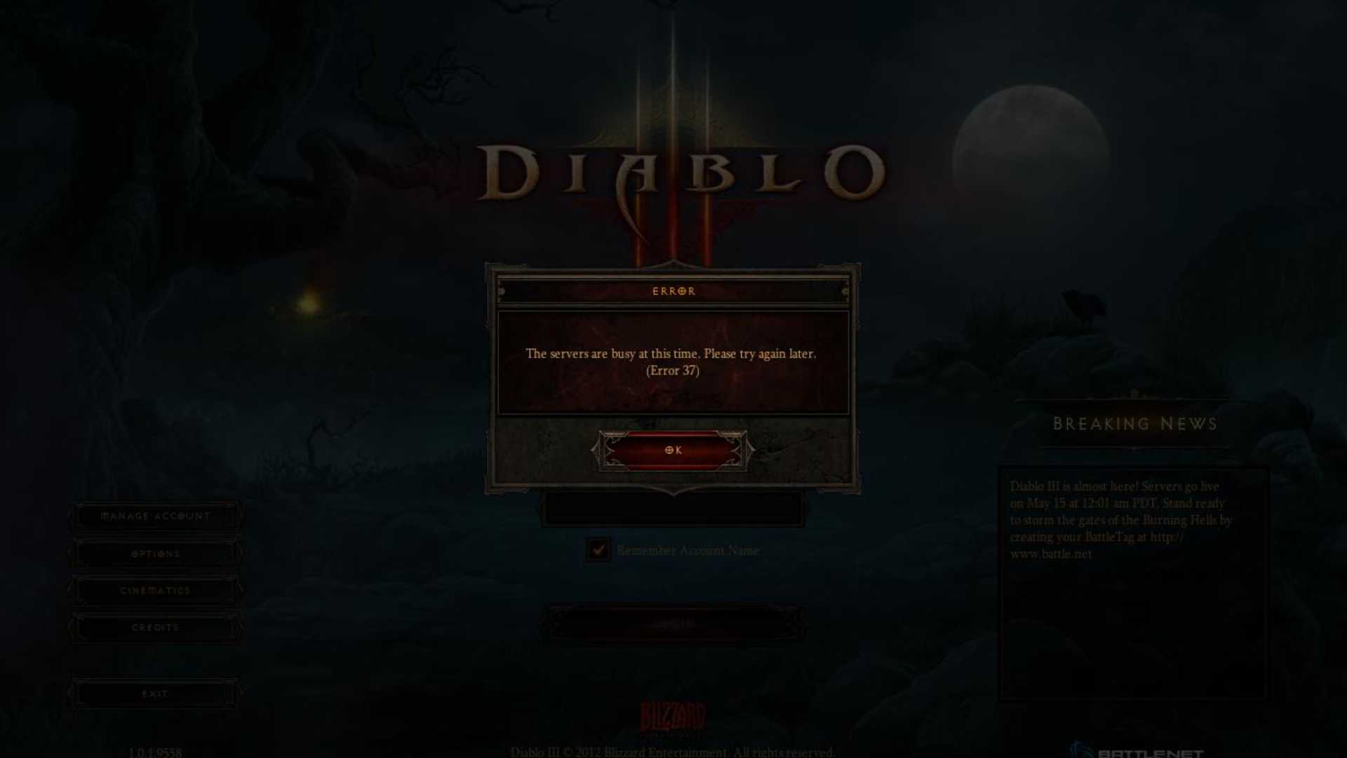 Error 37