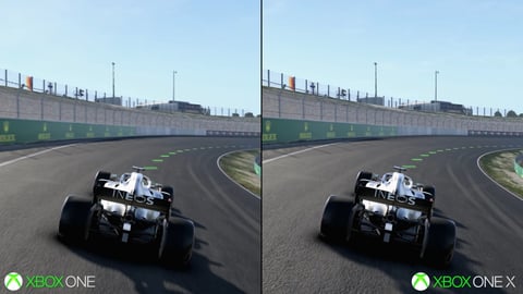 F1 2020 xbox one vs xbox one x