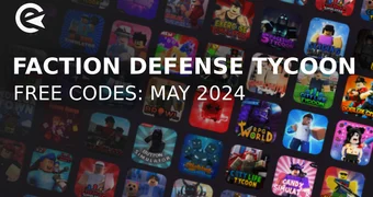 Faction defense tycoon codes may