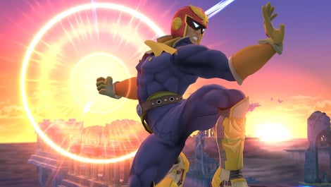 Falcon punch super smash bros