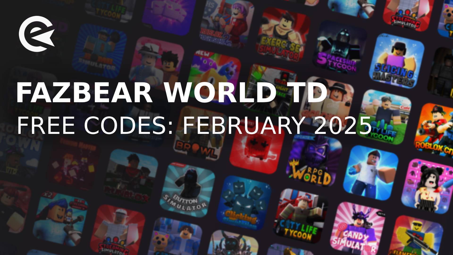 Fazbear world tower defense codes february