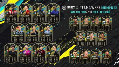 Fifa 20 totw moments 3