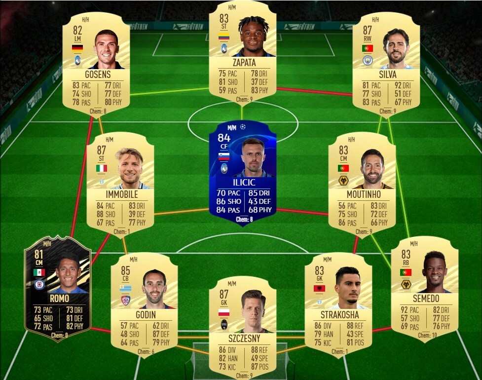 Fifa 21 arturo vidal fut birthday sbc team serie a