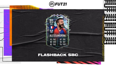 Fifa 21 flashback romain alessandrini sbc