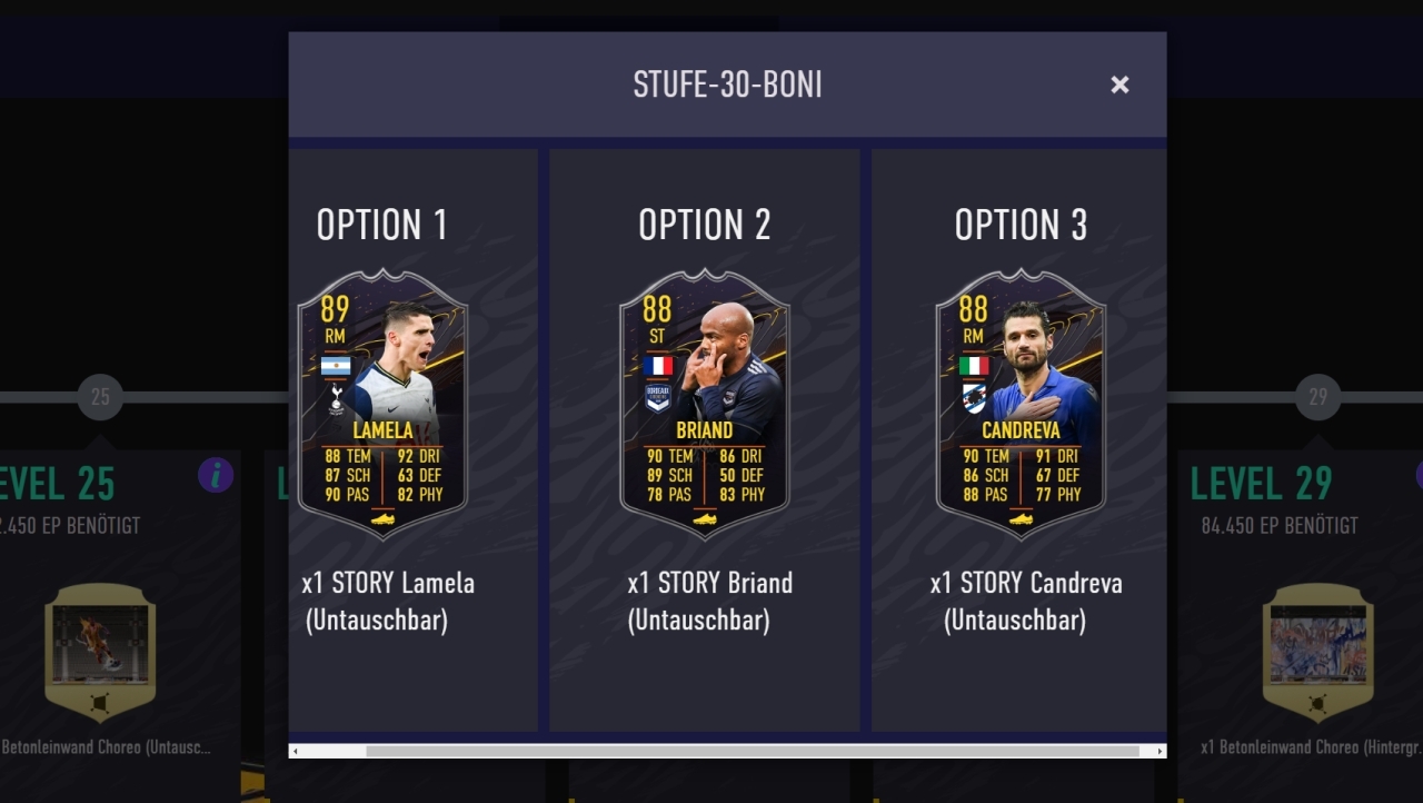 Fifa 21 fut saison 5 stufe 30 belohnungen