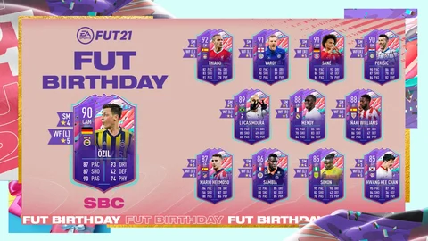 Fifa 21 mesut ozil fut birthday sbc solution