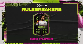 Fifa 21 rulebreakers jason denayer sbc